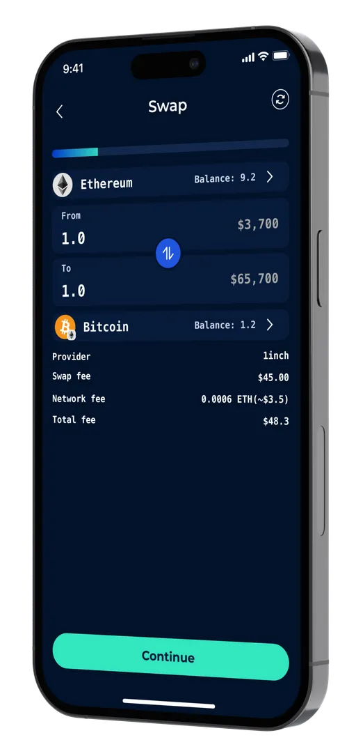 Vultisig Mobile Experience